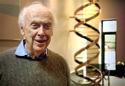 James Watson and the double helix