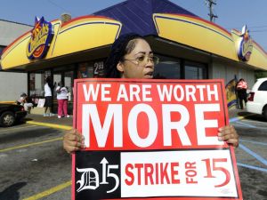 fastfood strike